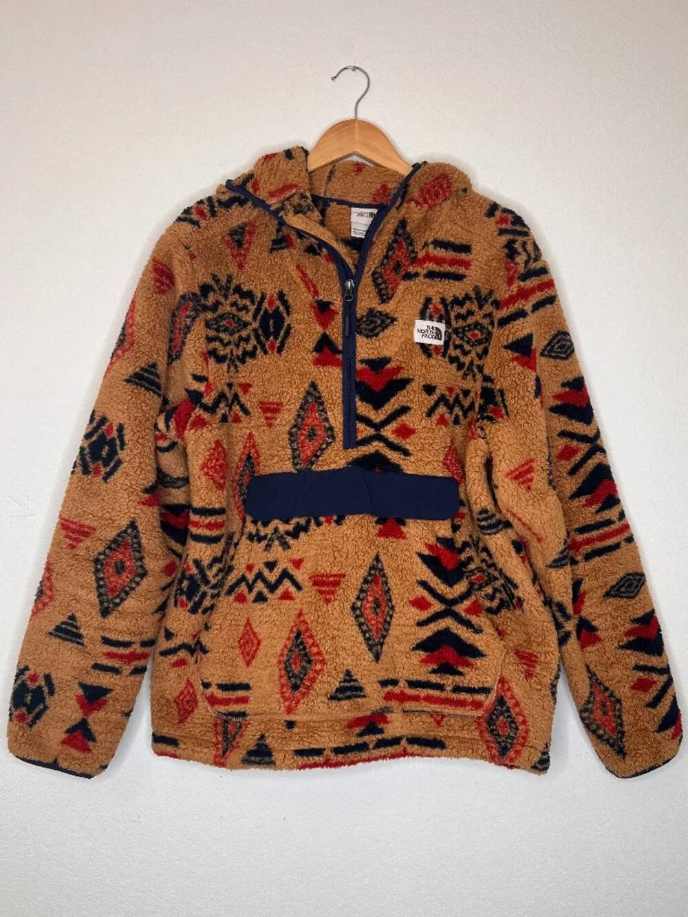 The North Face Men's Campshire Pullover Hoodie California Geo Print Large